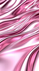 Obraz premium A close-up of a pink and white background featuring wavy lines at the bottom