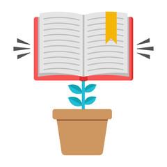 Perfect design icon of education growth

