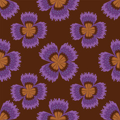 abstract flower patterns in various patterns, motifs, for textures, backgrounds and other digital needs