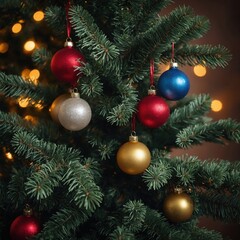 Colorful toys bring the spirit of celebration to the holiday tree