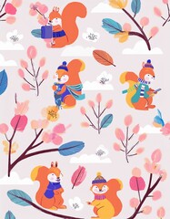 Flowers - Doodle Style Set