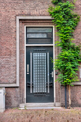 Arnhem, Netherlands - August 1, 2024: Classic architecture of buildings in Arnhem, Netherlands
