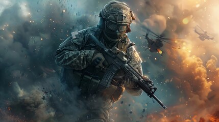 soldier game character