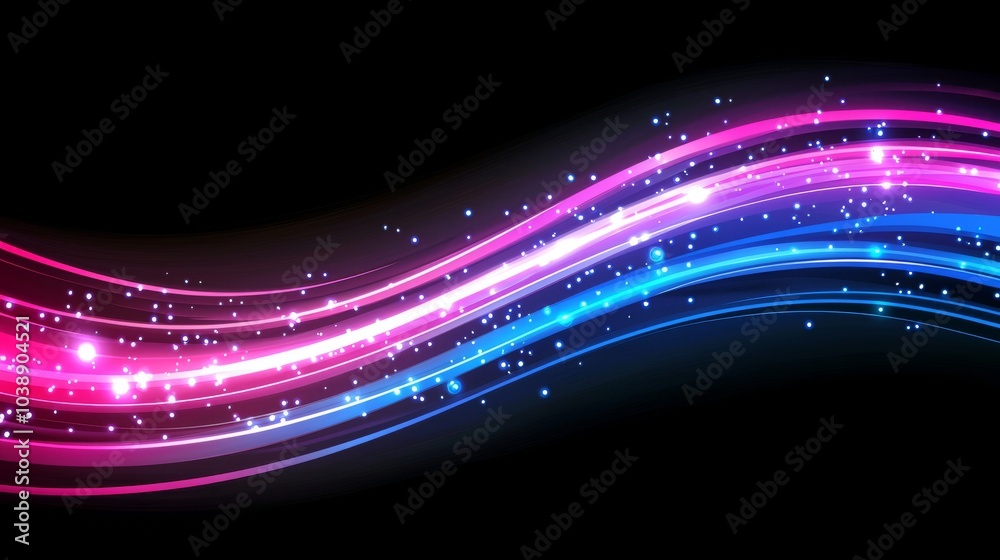Poster design concept of quantum computer technology banner. deep learning stock. big data algorithms visua