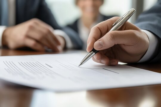 Signing a business contract the importance of documentation in professional agreements and its impact on success and trust in business relationships