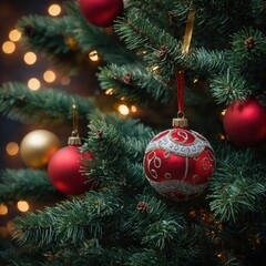 Fototapeta premium Joyful decorations bring warmth