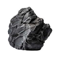 coal isolated on white background