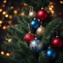 Joyful decorations create a warm holiday vibe