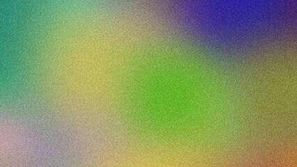 Bold Gradient Background with Grainy Noise Texture for Poster Art
