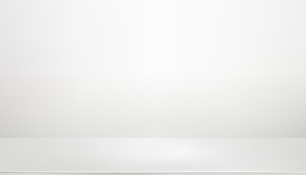 White Background,Wall Interior Studio Room with Light,Shadow on 3d Podium Stand Display for Product Presentation,Vector minimal secene for Winter,Christmas banner