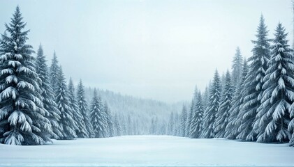 Naklejka premium Winter Wallpaper