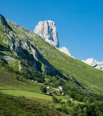 small mountain village