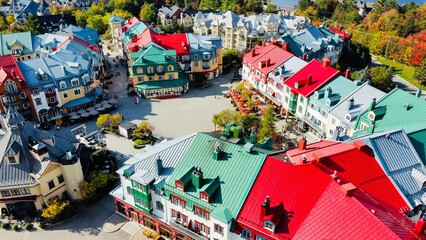 Fall in Mount Tremblant Resort Village