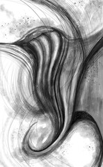 Abstract image for printing - digital painting © neurostructure