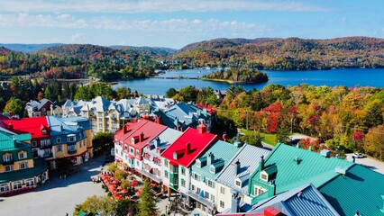 Fall in Mount Tremblant Resort Village