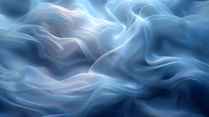Obraz premium Abstract Blue Wave Background Illustration