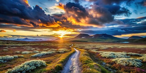 Wander off the beaten path, capturing the elusive and breathtaking ambiance of wilderness at twilight.