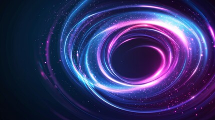 Obraz premium A mesmerizing swirl of vibrant colors creating a captivating abstract background, perfect for digital art and design projects.