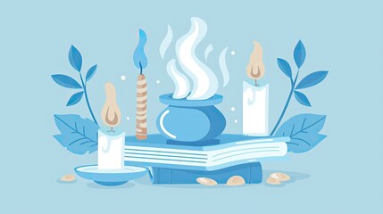 Obraz premium set of candles