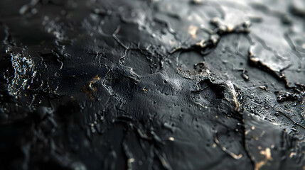 Abstract Black and White 3D Texture