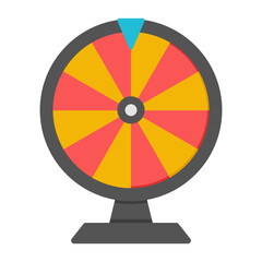 Obraz premium Premium download icon of fortune wheel