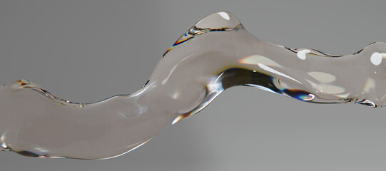 3d glass abstract objects © neurostructure