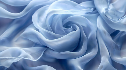 Obraz premium Abstract Blue Fabric Texture, Close Up