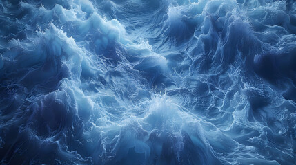 Obraz premium Abstract 3D Ocean Waves Background