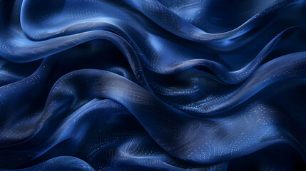 Obraz premium Abstract Blue Fabric Texture Background