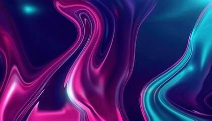 Fluid Painting Abstract Vibrant Colorful Marbled Background
