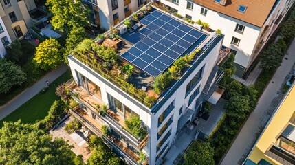 Green Roof & Solar Panels