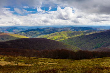 A walk in the Bieszczady National Park - Poland.