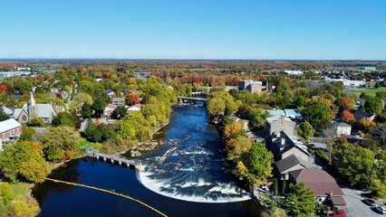 Fall adventure to Mississippi Lake at Carleton Place, Ontario, Canada