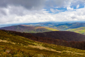 A walk in the Bieszczady National Park - Poland.