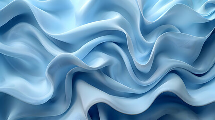 Fototapeta premium Abstract Blue Wave Background