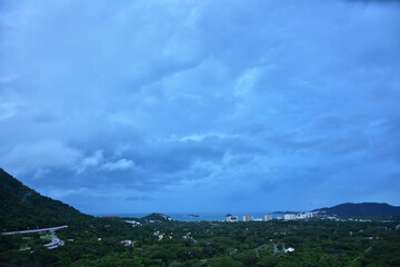 Vista de Ixtapa Guerrero desde mirador.