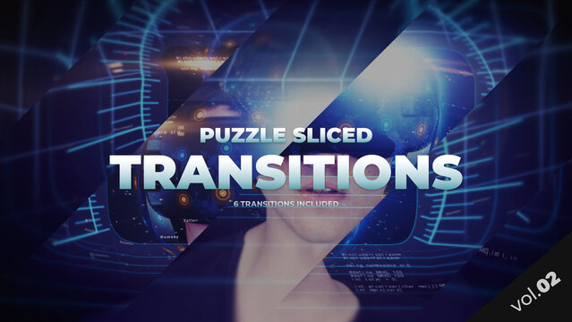Puzzle Sliced Transitions / vol.02