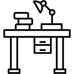 Desk Lamp Icon