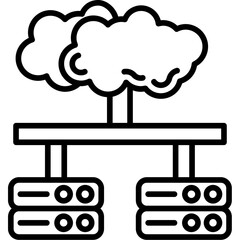 Cloud Computing Icon