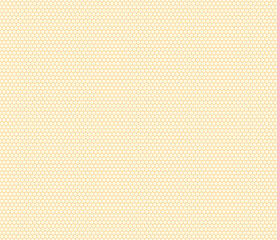 Geometric background. Orange color on matching background. Simple hexagon pattern with bold cells. Small hexagon shapes. Seamless pattern. Tileable vector illustration.