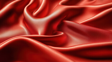 Obraz premium red satin background