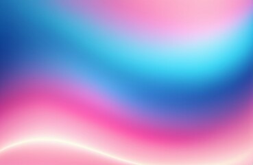 Obraz premium Smooth Gradient Texture with Glowing Light Effects from Blue to Pink