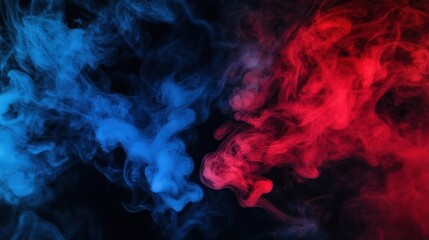 Abstract Smoke Art