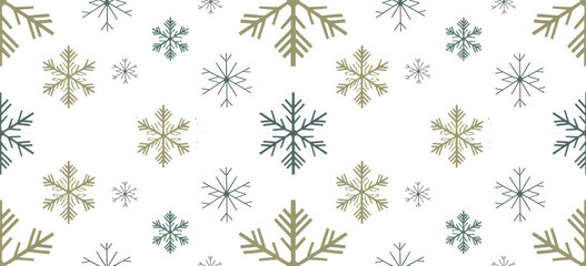 seamless snowflake