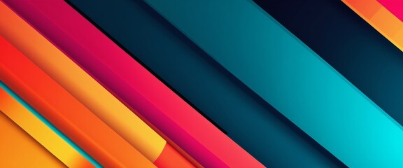 Obraz premium Abstract geometric pattern with vibrant circles