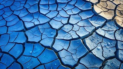Cracked Dry Soil Texture