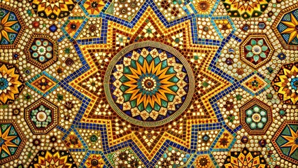 Intricate Geometric Mosaic