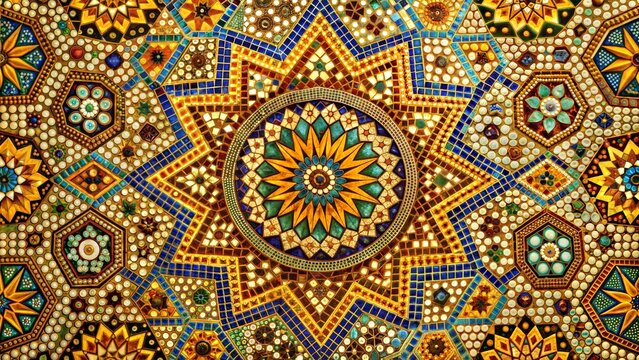 Intricate Geometric Mosaic