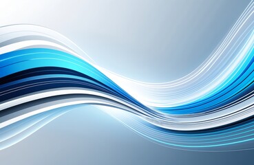 Obraz premium Tech innovation banner with geometric shapes