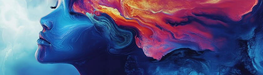 Vibrant Celestial Dreamscape: Reimagining the Depths of the Cosmos